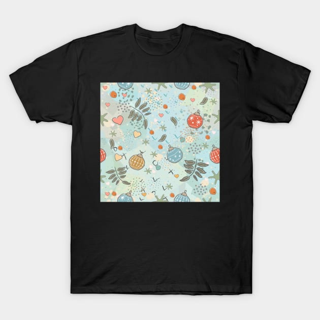 Ornament Pattern T-Shirt by Countryside